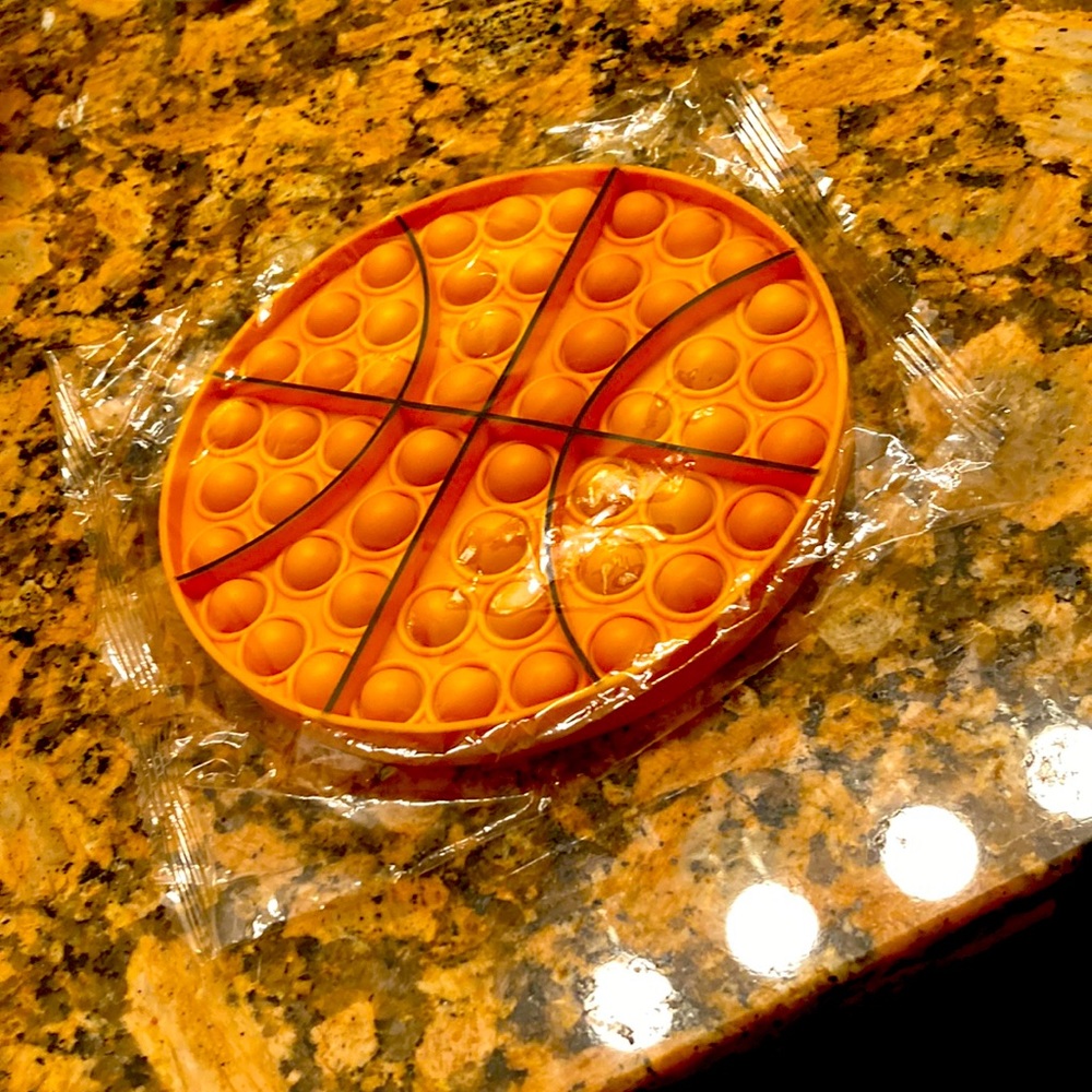 Basketball pop it still in package